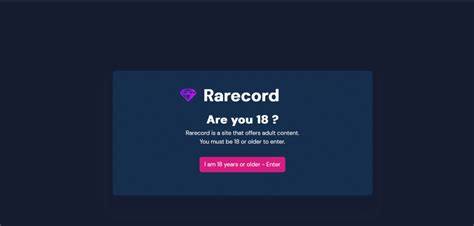 rarecord|Second